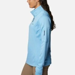 Columbia Women's Park View™ Half Zip Fleece Vista Blue Heater -underwear Zone 1959703 456 a1 om
