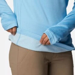 Columbia Women's Park View™ Half Zip Fleece Vista Blue Heater -underwear Zone 1959703 456 a3 om