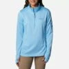 Columbia Women's Park View™ Half Zip Fleece Vista Blue Heater