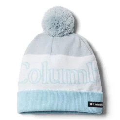 Columbia Polar Powder™ II Bobble Hat Cirrus Grey / White / Spring Blue