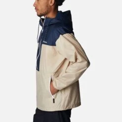 Columbia Men's Flash Challenger™ Windbreaker Ancient Fossil / Collegiate Navy -underwear Zone 1988723 271 a1 om