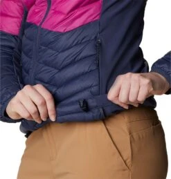 Columbia Women's Powder Pass™ Down Jacket Nocturnal / Wild Fuchsia -underwear Zone 1989432 466 a4 1