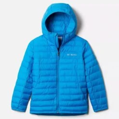 Columbia Kids' Silver Falls™ Hooded Jacket Compass Blue / Collegiate Navy