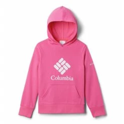 Columbia Kids' Trek⢠French Terry Hoodie Wild Geranium