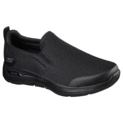 Skechers Men's GOwalk Arch Fit Shoes Black -underwear Zone 216121 bbk large