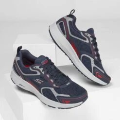 Skechers Men's Go Run Consistent Running Shoes Navy / Red -underwear Zone 220034 nvrd b