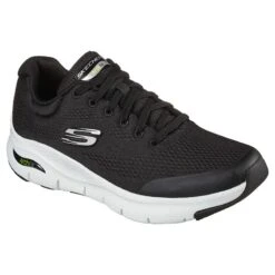 Skechers Men's Arch Fit Trainers Black / White -underwear Zone 232040 bkw large