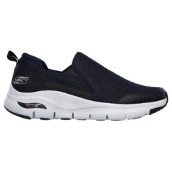 Skechers Men's Arch Fit Banlin Slip-On Runners Navy / Grey