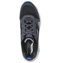Skechers Men's Arch Fit Overlay Trainers Black / Grey -underwear Zone 232204 bkgy b large