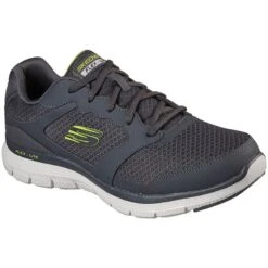 Skechers Men's Flex Advantage 4.0 Trainers Charcoal -underwear Zone 232225 char large