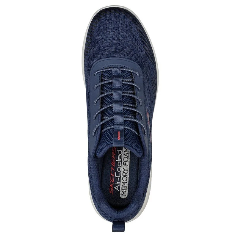Skechers Men's Bounder Stretch Knit Runners Navy 5 Skechers Men's Bounder Stretch Knit Runners Navy - Image 5