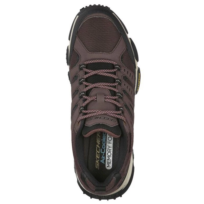 Skechers Men's Skech-Air Envoy Shoes Brown / Black 4 Skechers Men's Skech-Air Envoy Shoes Brown / Black - Image 4