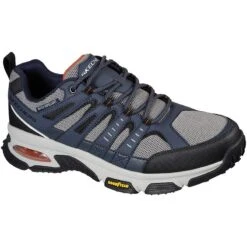 Skechers Men's Skech-Air Envoy Hiking Shoe Navy / Grey -underwear Zone 237214 nvgy large
