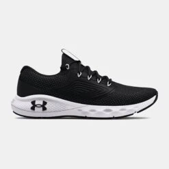 Under Armour Men's Charged Vantage 2 Running Shoes Black / Black / White