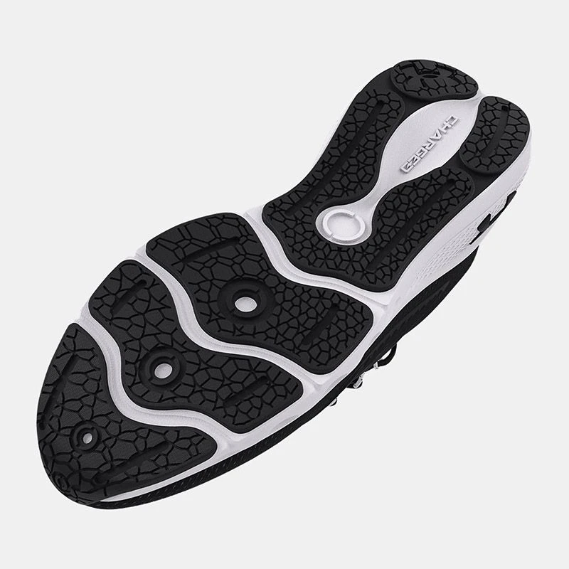 Under Armour Men's Charged Vantage 2 Running Shoes Black / Black / White 4 Under Armour Men's Charged Vantage 2 Running Shoes Black / Black / White - Image 4