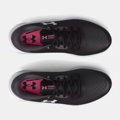 Under Armour Charged Pursuit 3 Youth Running Shoes Black / Jet Gray / White 8 Under Armour Charged Pursuit 3 Youth Running Shoes Black / Jet Gray / White -underwear Zone 3025011 001 toe