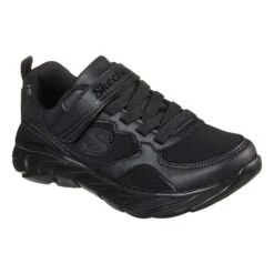 Skechers Kids' Dynamic Dash - Tardy Time Junior Runners Black
