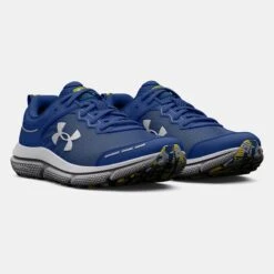 Under Armour UA Assert 10 Youth Running Shoes Blue Mirage / Starfruit / Halo Grey -underwear Zone 3026182 400 pair