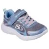 Skechers Kids' Wavy Lites - Eureka Shine Junior Runners Charcoal / Multi