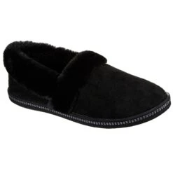 Skechers Women's Cozy Campfire Team Toasty Slippers Black