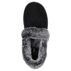 Skechers Women's Cozy Campfire Team Toasty Slippers Black / Grey -underwear Zone 32777 blk b large