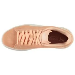 Puma Kids' Smash V2 Suede Youth Runners Peach Parfait / White -underwear Zone 365176 19 2 1