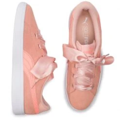 Puma Kids' Smash V2 Youth Ribbon Runners Peach / White -underwear Zone 366004 5