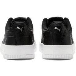 Puma Women's Carina Leather Trainers Black / White 10 Puma Women's Carina Leather Trainers Black / White -underwear Zone 370325 01 bv