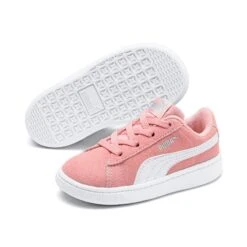 Puma Kids' Vikky V2 SD Infant Street Shoes Bridal Rose / White Silver -underwear Zone 370516 03