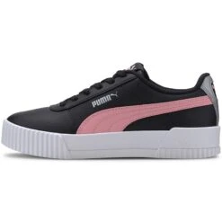 Puma Kids' Carina L Youth Runners Black / Peony