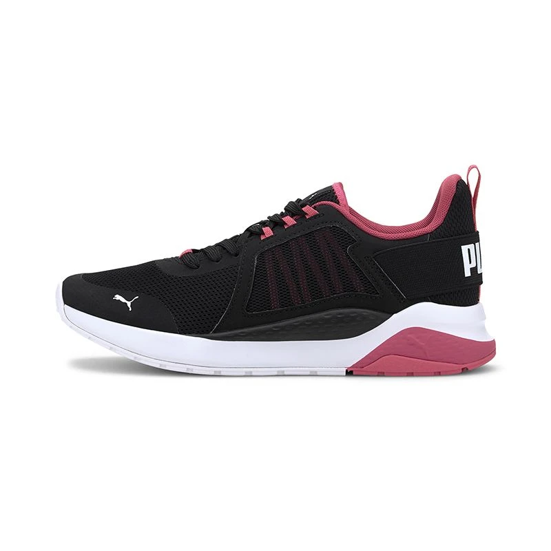 Puma Women's Anzarun Trainers Black / Glowing Pink / White 1 Puma Women's Anzarun Trainers Black / Glowing Pink / White