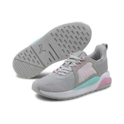 Puma Kids' Anzarun Youth Runners Grey Violet / Pale Pink / Aruba Blue