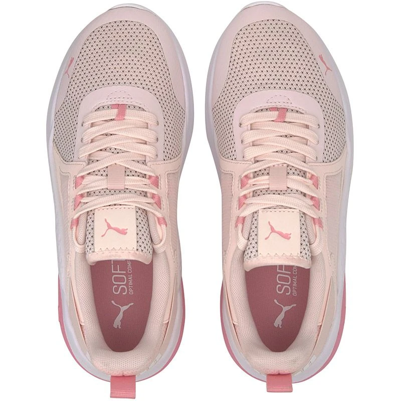 Puma Kids' Anzarun Knit Youth Runners Rosewater / Peony / White 4 Puma Kids' Anzarun Knit Youth Runners Rosewater / Peony / White - Image 4