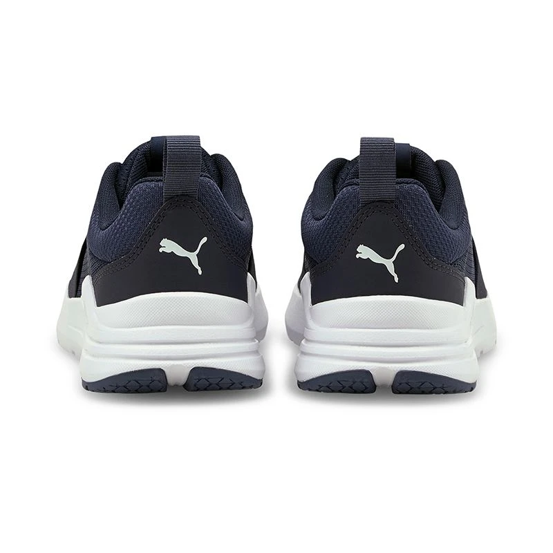 Puma Kids' Wired Run Youth Runners Peacoat / White 4 Puma Kids' Wired Run Youth Runners Peacoat / White - Image 4