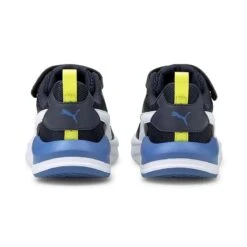 Puma Kids' X-Ray Lite PS Trainers Peacoat / White / Sulphur Spring / Star Sapphire -underwear Zone 374395 10 bv