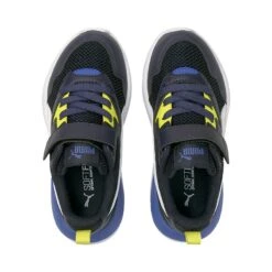 Puma Kids' X-Ray Lite PS Trainers Peacoat / White / Sulphur Spring / Star Sapphire -underwear Zone 374395 10 sv04