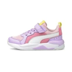 Puma Kids' X-Ray Neon Pastel Junior Sneakers Light Lavender / White / Pink Lady / Sachet Pink