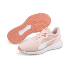 Puma Women's Twitch Runner Trainers Chalk Pink / White -underwear Zone 376289 12