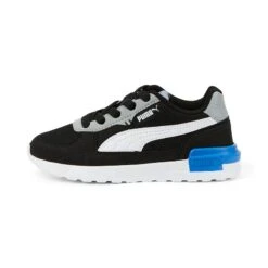 Puma Kids' Graviton AC Junior Sneakers Black / White / Quarry