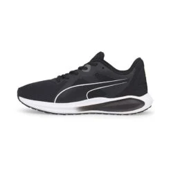Puma Kids' Twitch Runner Youth Runners Black / White