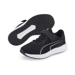Puma Kids' Twitch Runner Junior Sneakers Black / White -underwear Zone 384538 01
