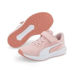 Puma Kids' Twitch Runner Junior Sneakers Chalk Pink / White -underwear Zone 384538 04 1