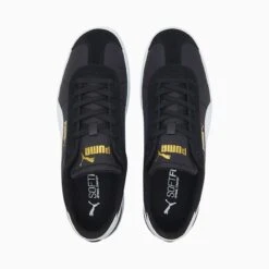 Puma Men's Club Nylon Runners Black / White / Gold -underwear Zone 38482204 5