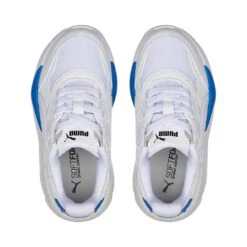 Puma Kids' X-Ray Speed AC Junior Sneakers White / Victoria Blue / Nimbus Cloud -underwear Zone 384899 08 sv04