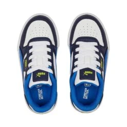Puma Kids' Caven Dime Junior Sneakers White / Victoria Blue / Navy / Lime Smash 11 Puma Kids' Caven Dime Junior Sneakers White / Victoria Blue / Navy / Lime Smash -underwear Zone 385052 07 sv04