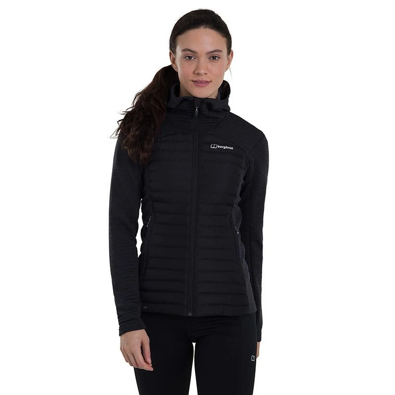 Berghaus Women's Nula Hybrid Insulated Jacket Black 1 Berghaus Women's Nula Hybrid Insulated Jacket Black