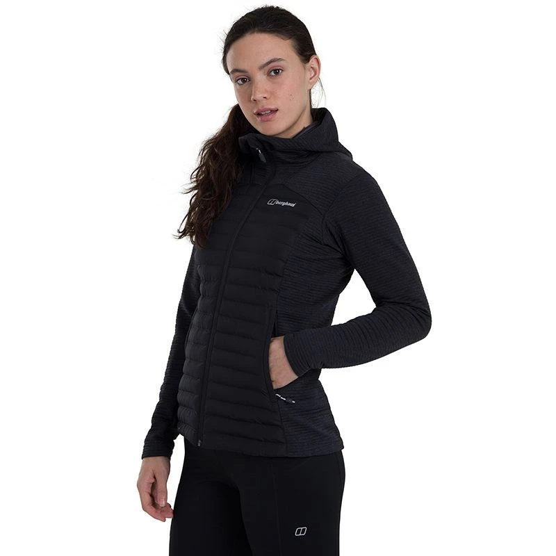 Berghaus Women's Nula Hybrid Insulated Jacket Black 2 Berghaus Women's Nula Hybrid Insulated Jacket Black - Image 2
