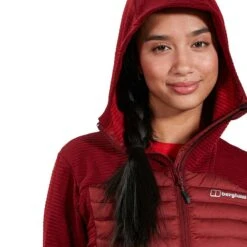 Berghaus Women's Nula Hybrid Insulated Jacket Syrah -underwear Zone 4 a000778x60 w3