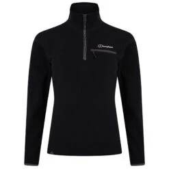 Berghaus Women's Prism 2.0 Micro Fleece Half Zip Black -underwear Zone 4 a000967bp6 a