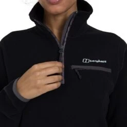 Berghaus Women's Prism 2.0 Micro Fleece Half Zip Black -underwear Zone 4 a000967bp6 e2
